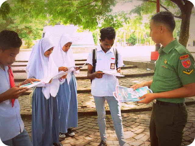 Korem Binaiya Peduli Bahaya Narkoba Korem Binaiya Peduli Bahaya Narkoba