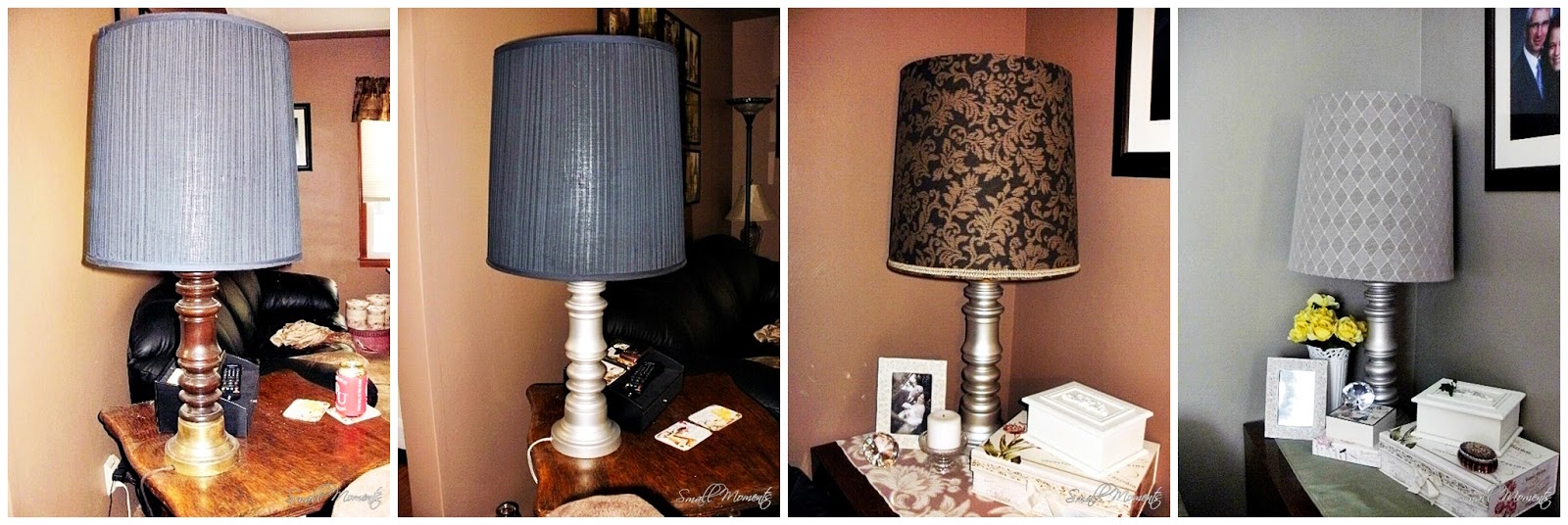 Small Moments:  Old Lampshade New Look