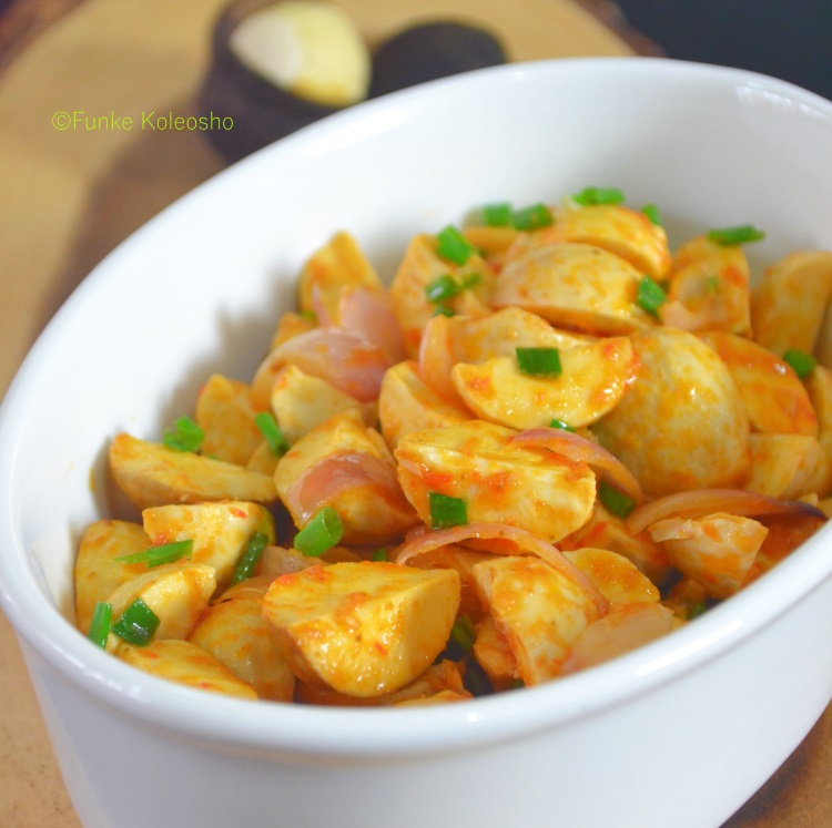 African Walnuts Sauté