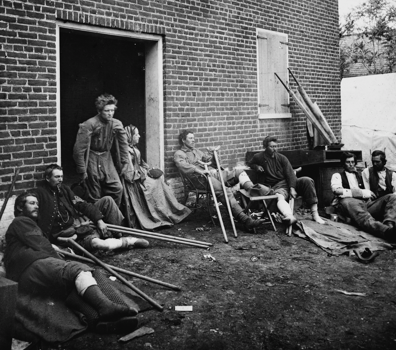 Последствия после гражданской войны. Фото гражданской войны в США 1861-1865. Джорджия 1861 год.