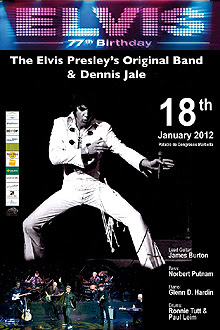 La banda original de Elvis Presley actuará en Marbella el 18 de enero
