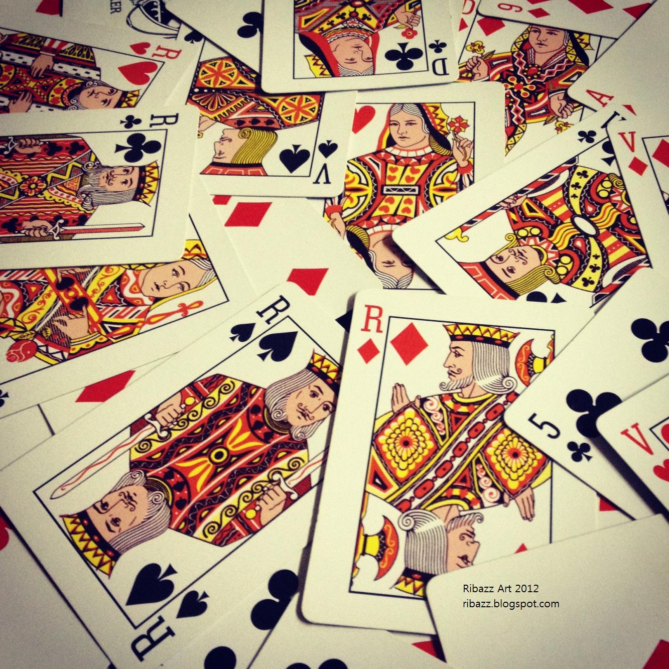 RIBazz Art Blog Kings and Queens Playing Cards Photo Collection 2012
