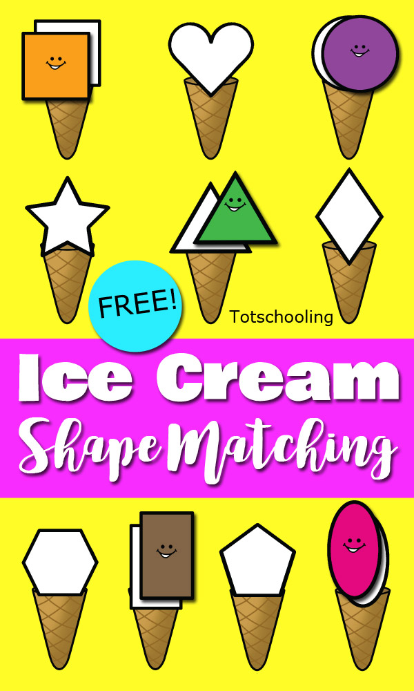 Matching Shapes Activity For Pre Kindergrarten 6 Free Shapes Matching Matching Shapes Activity For Pre Kindergrarten 6 Free Shapes Matching