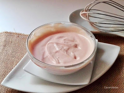 salsa rosa casera