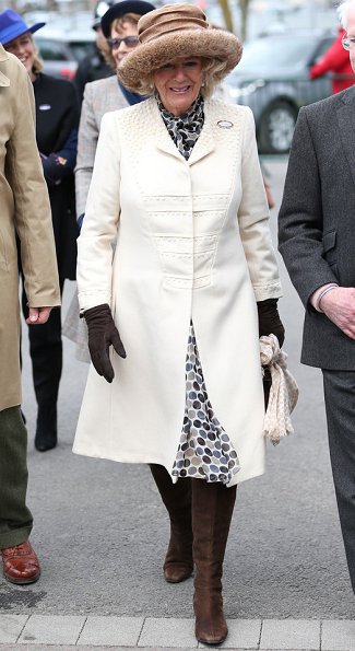 The Duchess is an honorary member of the Jockey Club