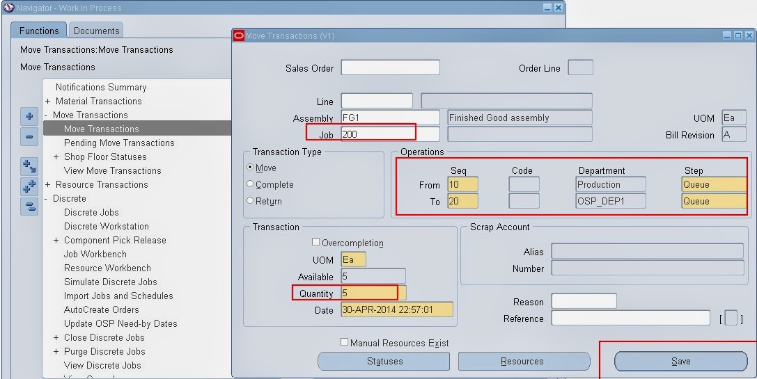 Outside Processing Setups and Cycle Simplifying Oracle E Business Suite