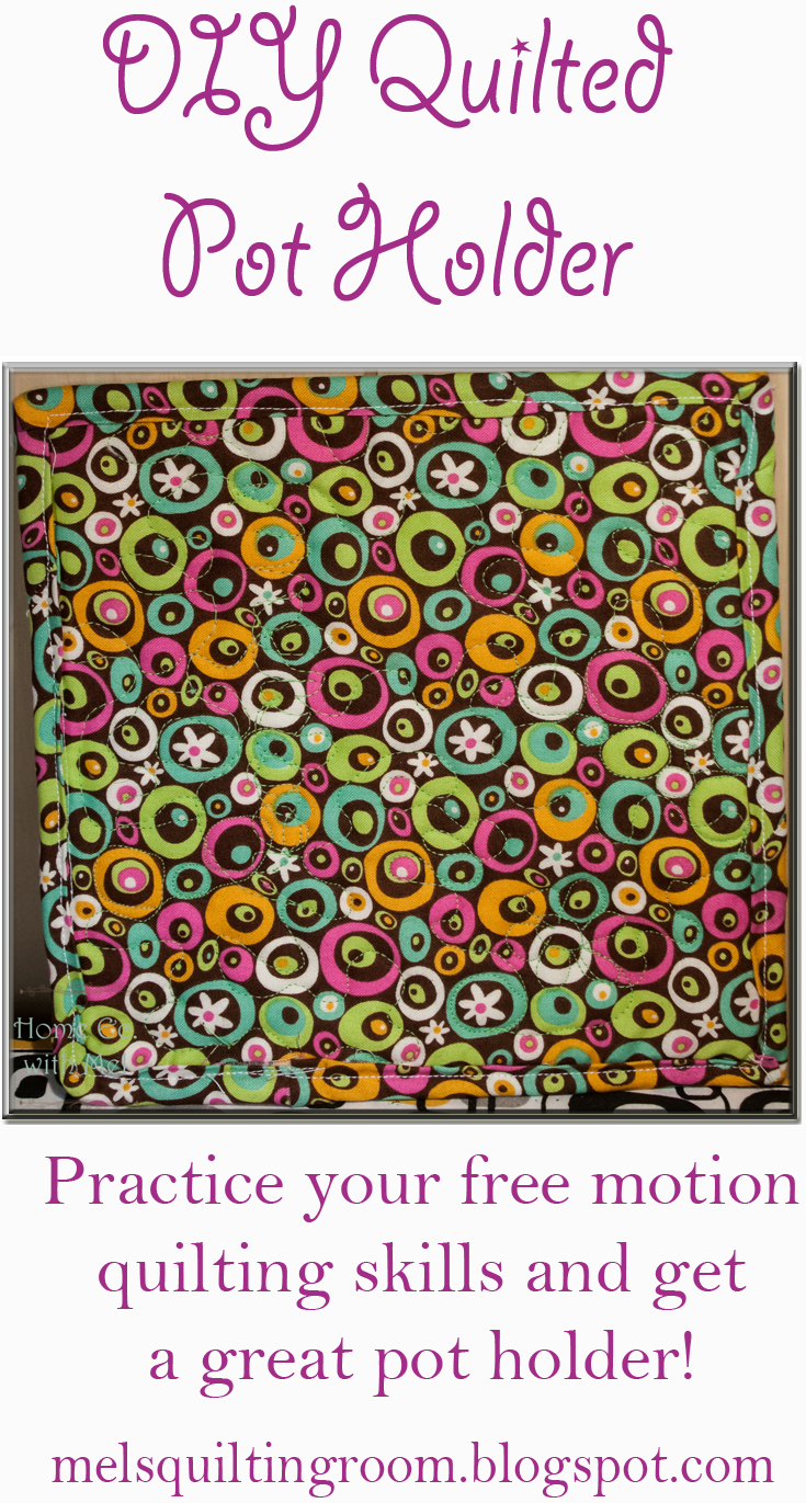 How To Make Quilted Potholders The Quilting Room with Mel