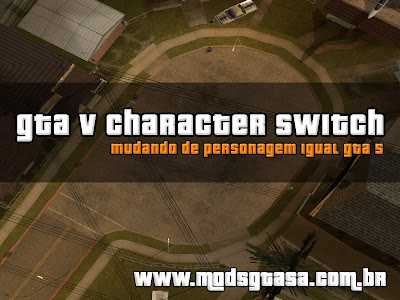 GTA V Character Switch Mod para GTA San Andreas