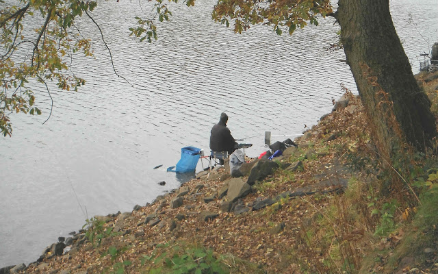 Angler at Rudyard Lake