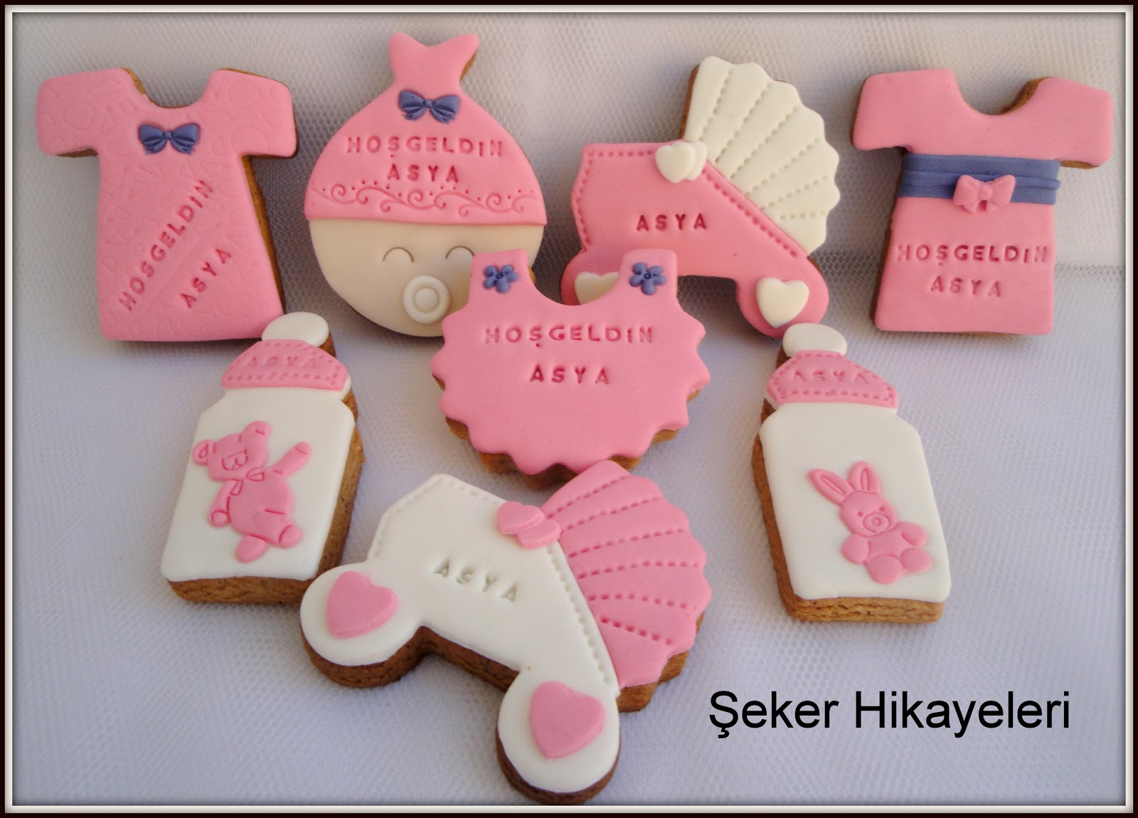 Şeker Hikayeleri Hoşgeldin Bebek Kurabiyesi