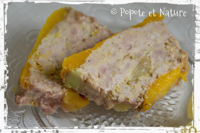 © Popote et Nature - Terrine de dinde à l'ananas et à la noix de coco parfumée au curcuma de Madagascar