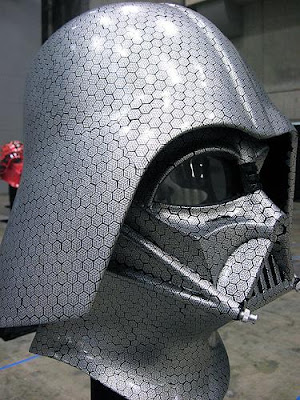 cascos creativos diseño de Casco de Darth Vader de Star Wars muy artísticos.