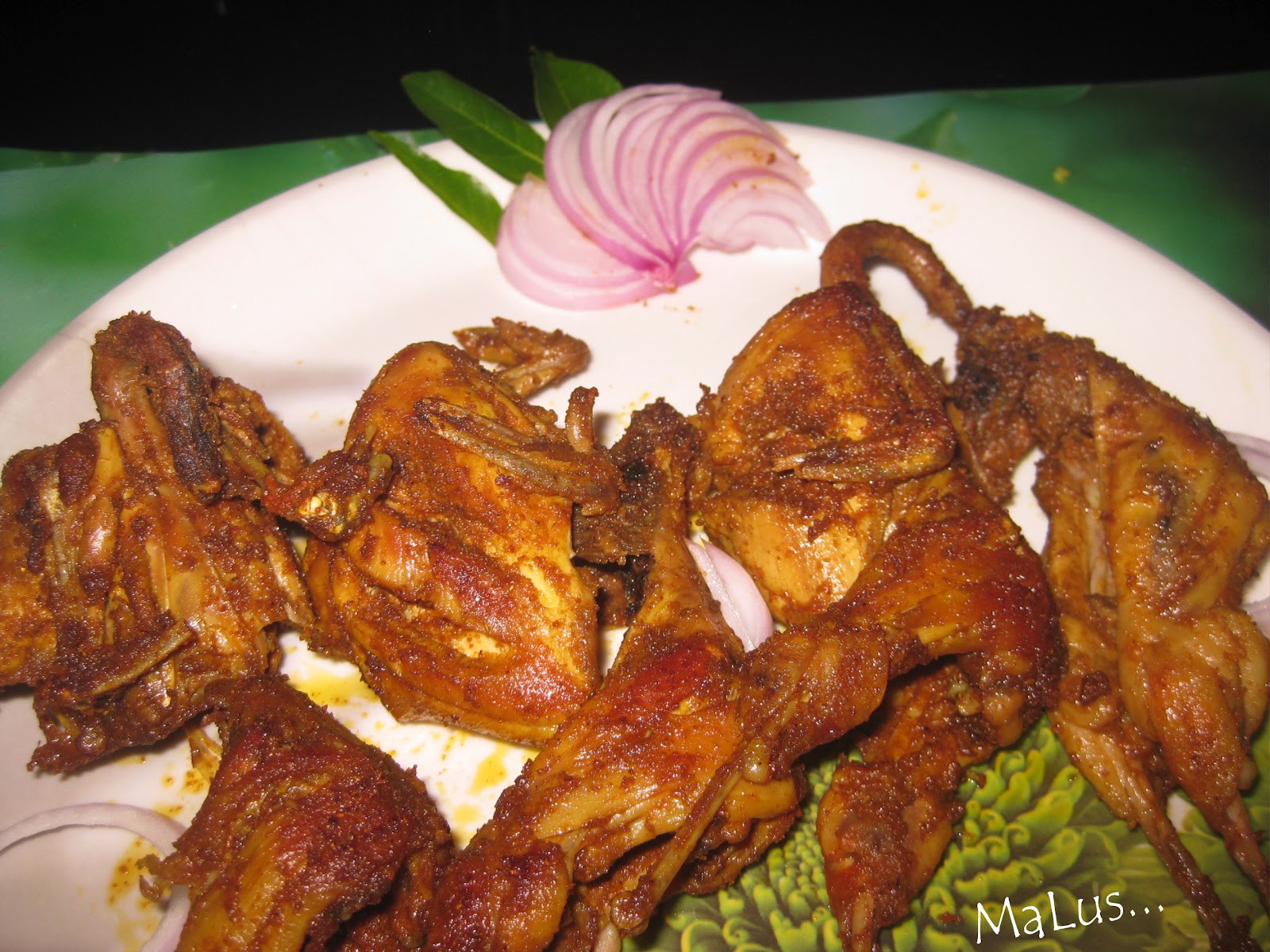 The Art Of CooKinG QuaiL FRy /Kaada Fry