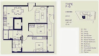 2 Bedrooms Floor Plans