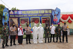 Kapolda Sumut dan Pangdam I/BB Cek Pos Pam Penyekatan III Jalinsum Aceh - Medan