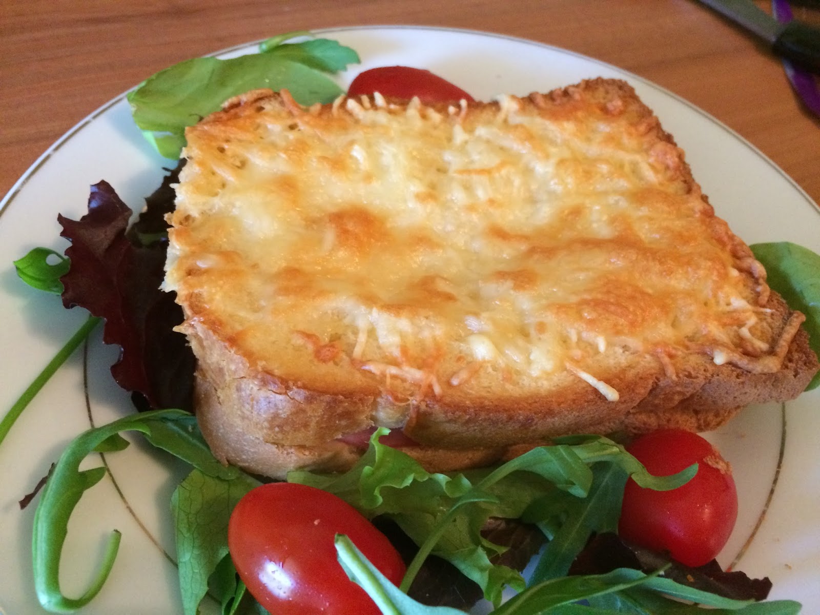 Mes Recettes Rapides: Croque monsieur au blanc de poulet