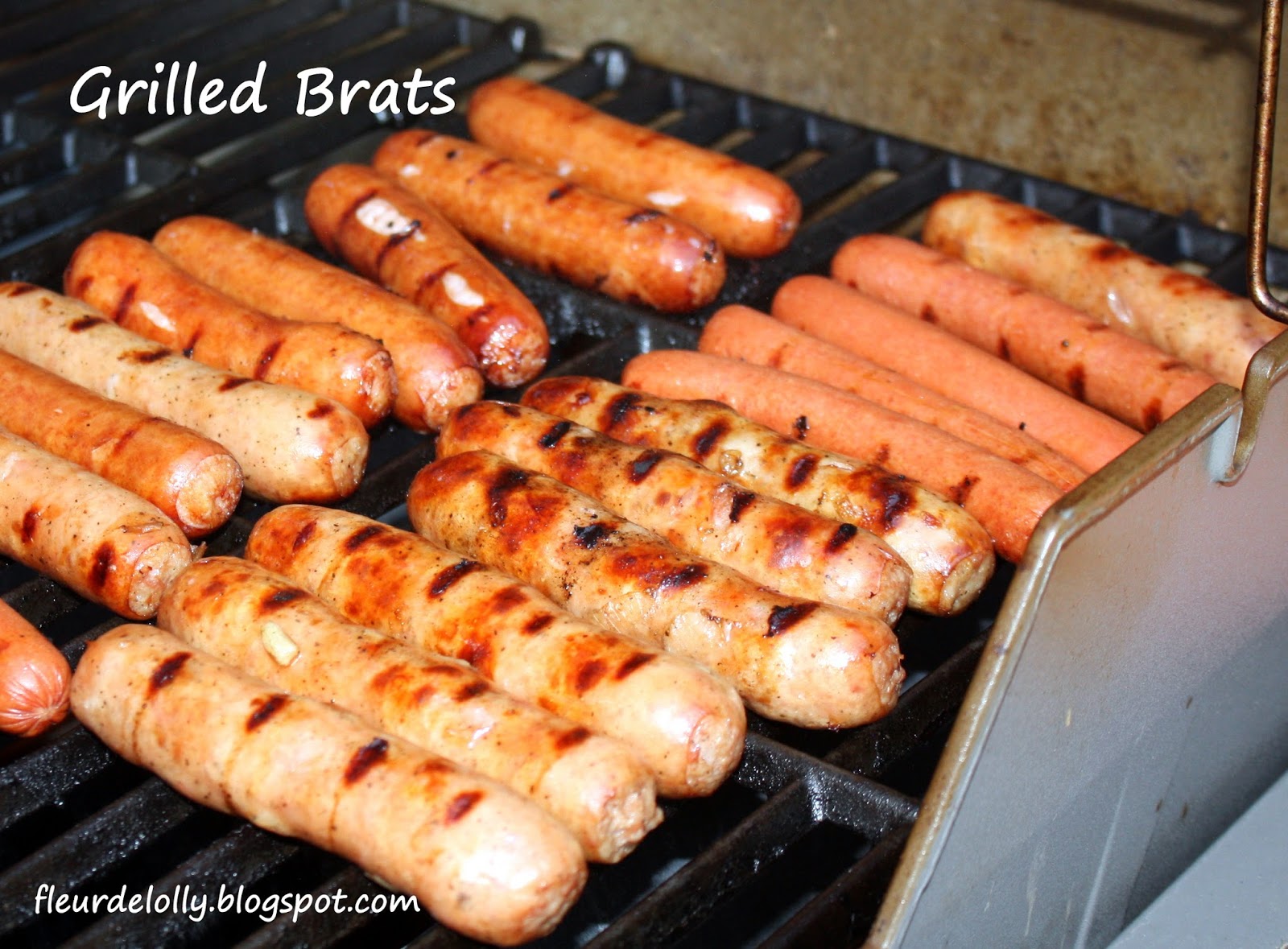 Fleur de Lolly Grilled Beer Brats