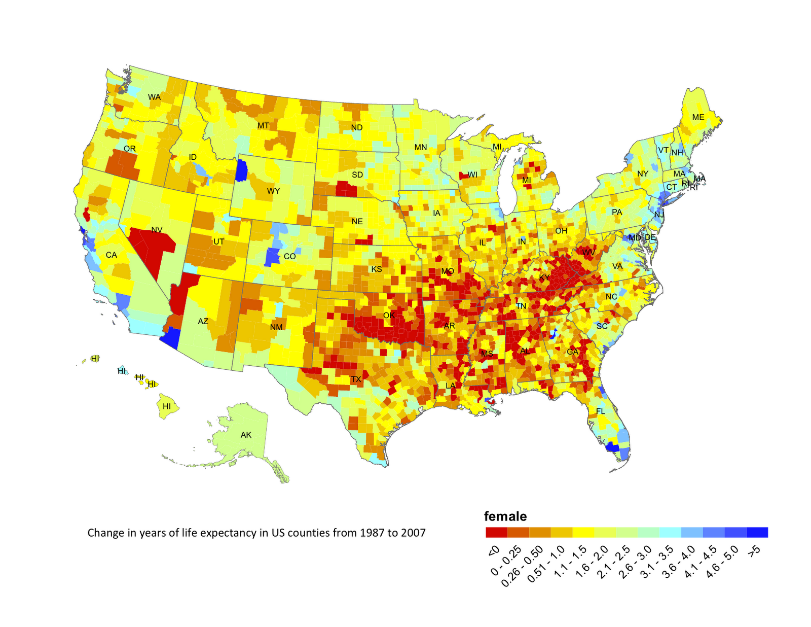 The Masses Declining Life Expectancy in the United States