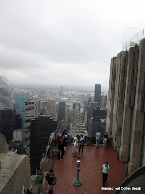 Lunch Atop A Skyscraper - Blogging Through the Alphabet on Homeschool Coffee Break @ kympossibleblog.blogspot.com - Starting with the iconic photograph, some info about the architecture and art at 30 Rock in NYC - #ABCBlogging #art #NYC