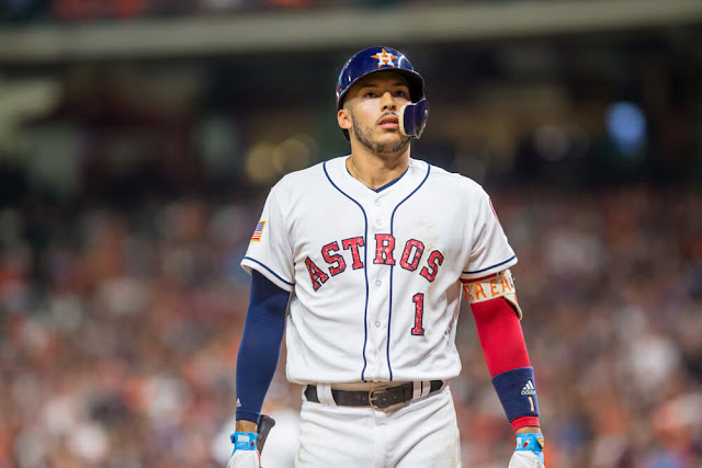 Carlos Correa Merayakan Gelar Dengan Proposal Carlos Correa Merayakan Gelar Dengan Proposal