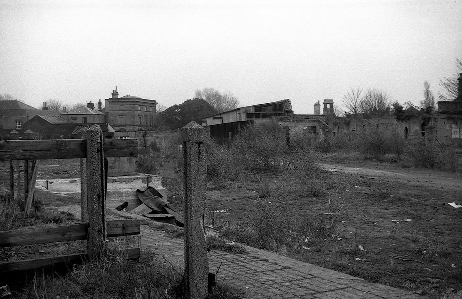 Gosport Station Yard derelict