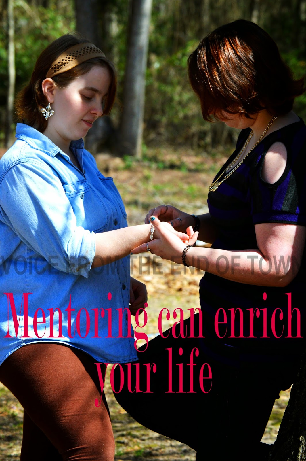 Mentoring can enrich you life Mentor: An experienced and prudent advisor / copyright Voice From the End of Town