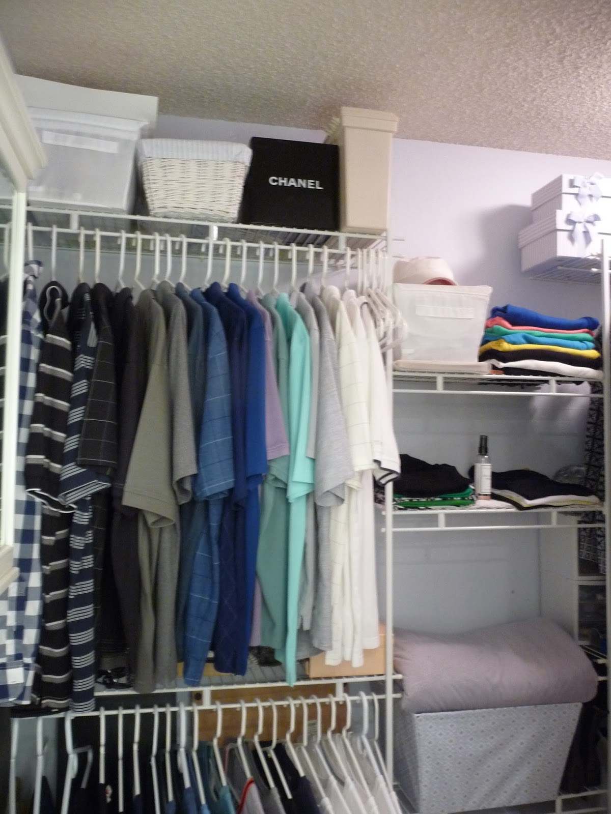 Good Life of Design INSIDE MY CLOSET and HOW TO COLOR CODE