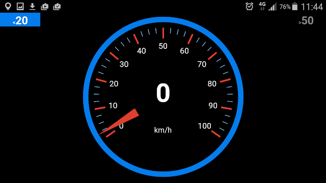 Screenshot Easy Speedometer Pro