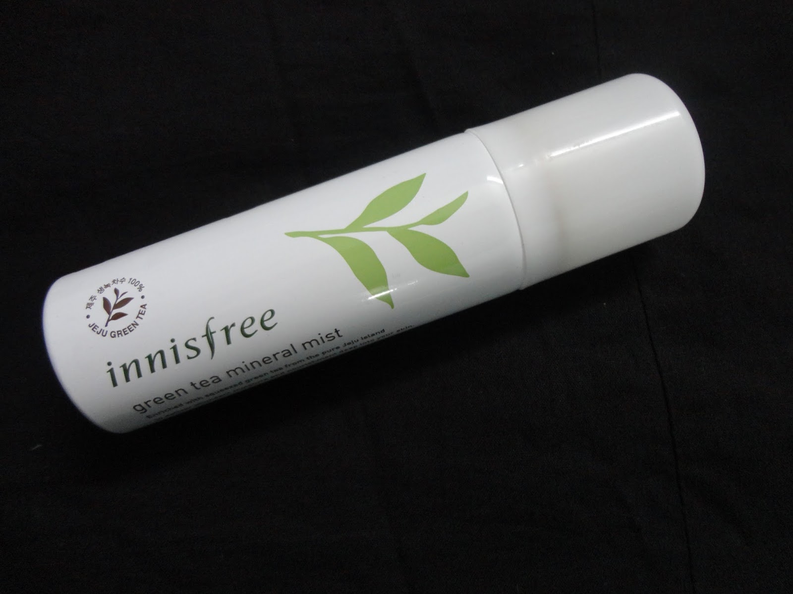 INNISFREE GREEN TEA MINERAL MIST REVIEW MAKEUP BEWITCHED