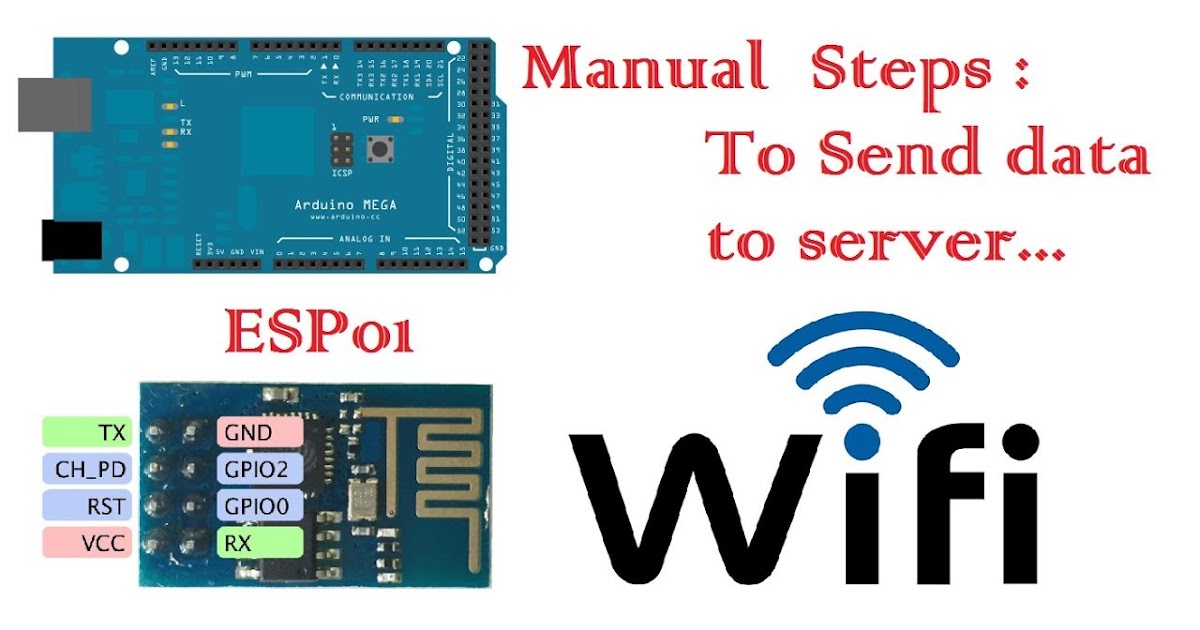 #7 Introduction to ESP01 WiFi Module Commands | Arduino Mega - APDaga ...
