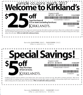 Kirklands coupons march Kirklands coupons march