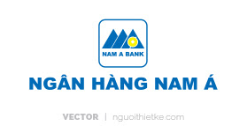 Logo ngân hàng NAM Á vector