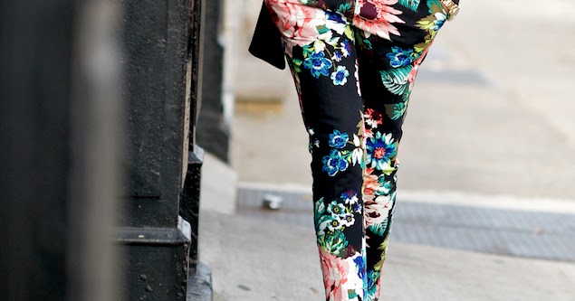 styledeityinathens: Floral Pants
