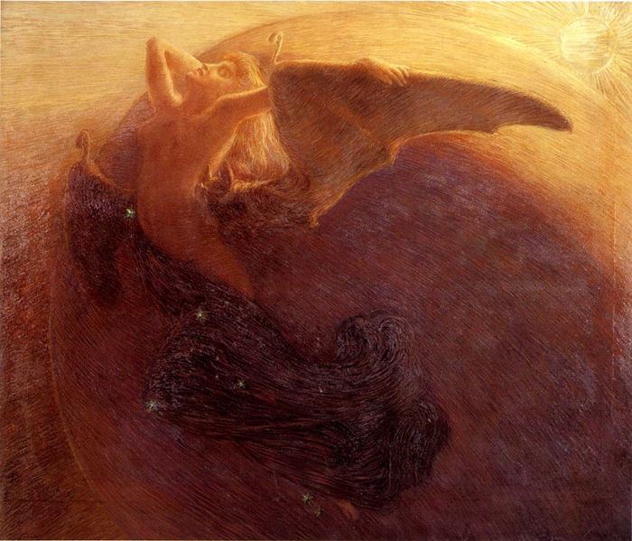 Gaetano Previati 1852-1920 | Italian Symbolist painter