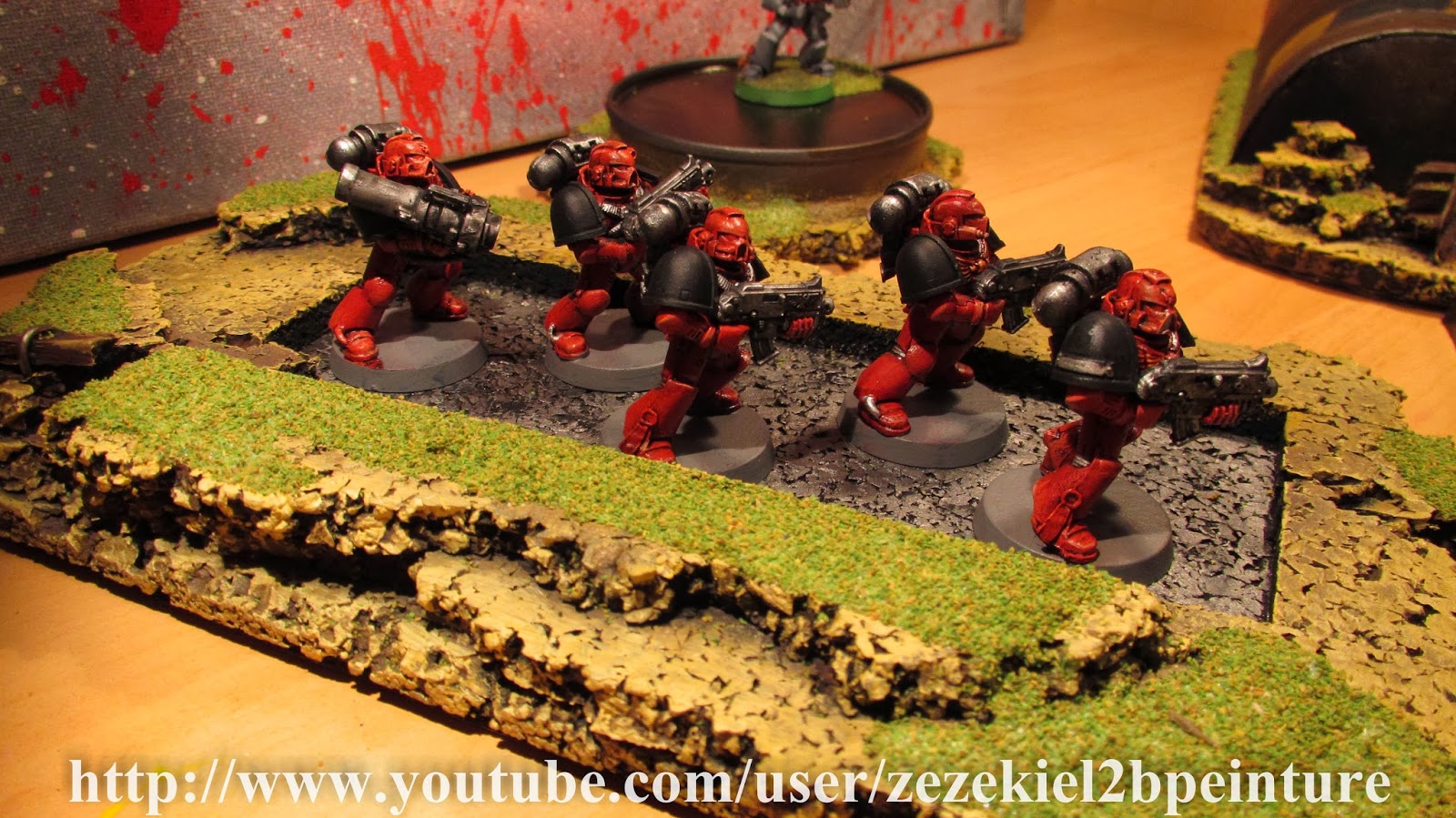 Zezekiel2b peinture BLOG: TUTO - Fabriquer un décor - Bunker pour