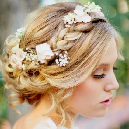 Wedding Hairstyle Flowers