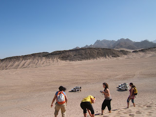 песок и горы