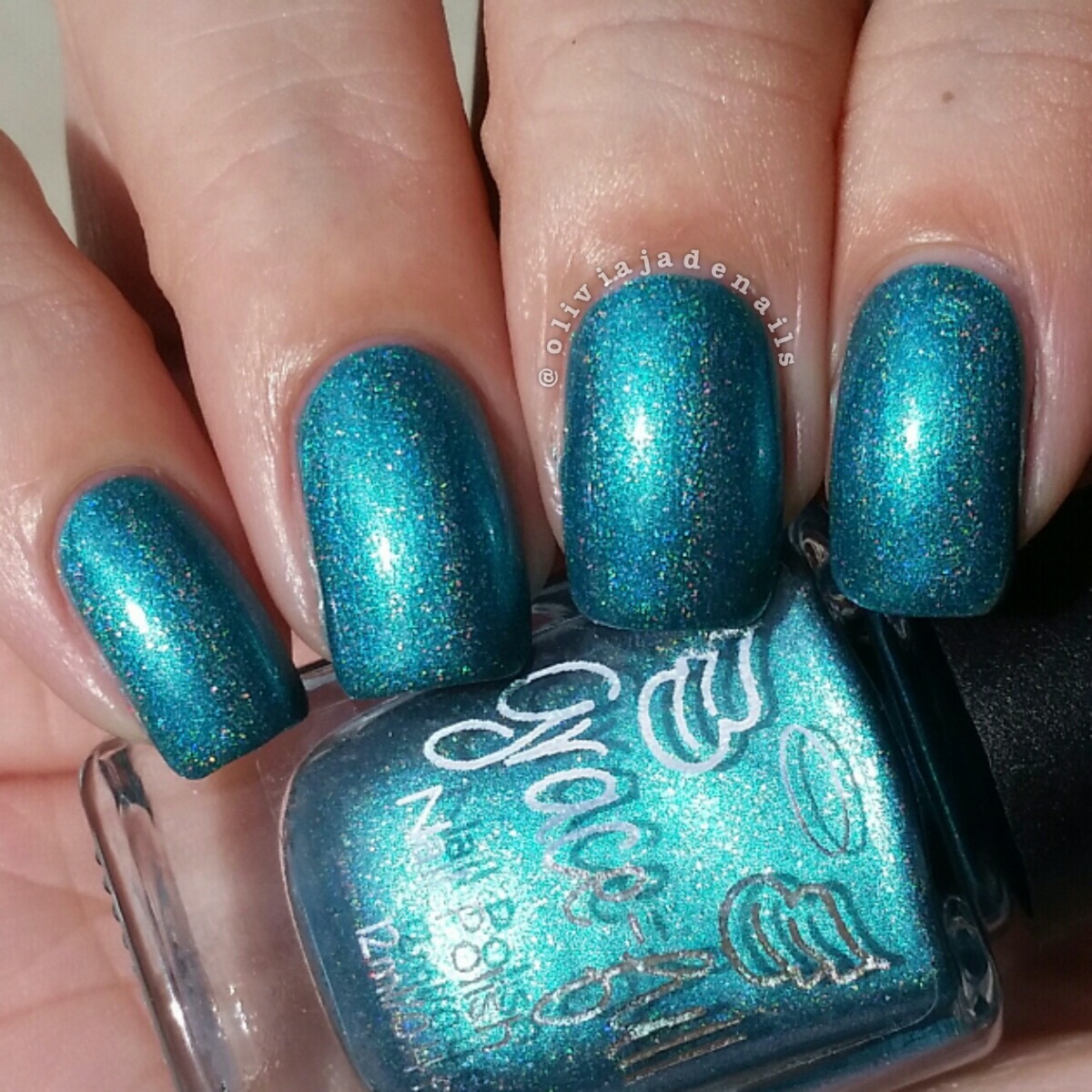 Grace-Full Nail Polish Amazonian Mermaid swatched by Olivia Jade Nails