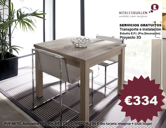 Mesas comedor CREA | MOBLES GUILLEN BLOG