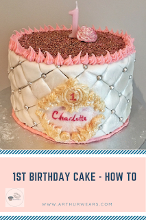 pinterest pin 1st birthday cake how to