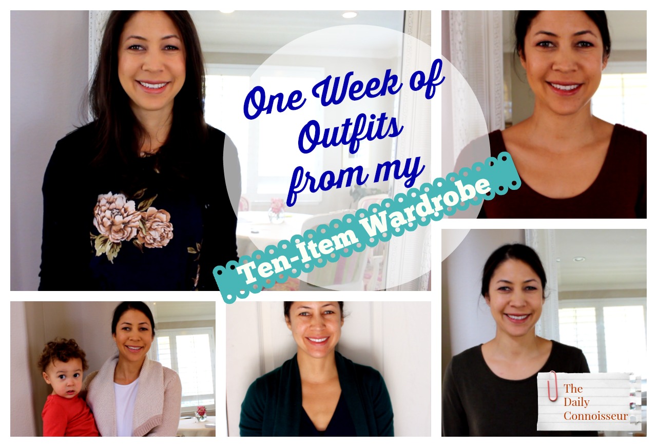 The Daily Connoisseur One Week Of Outfits From My Ten Item