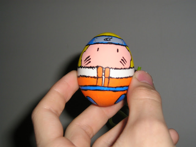 Naruto na jajku - coś z okazji Światowego Dnia Jaja