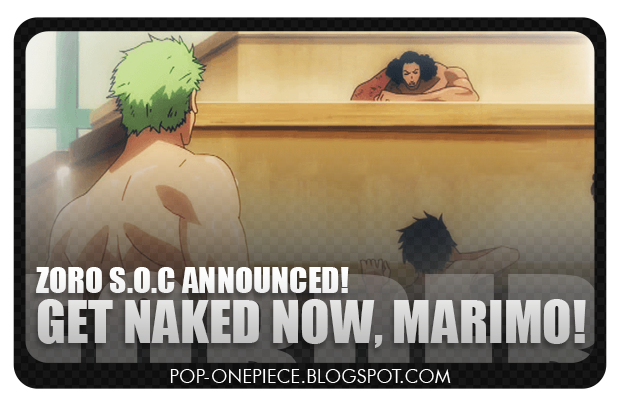 Zoro S.O.C Announced: Get Naked Now, Marimo!