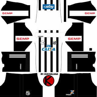 Santos FC 2017/18 - Dream League Soccer Kits