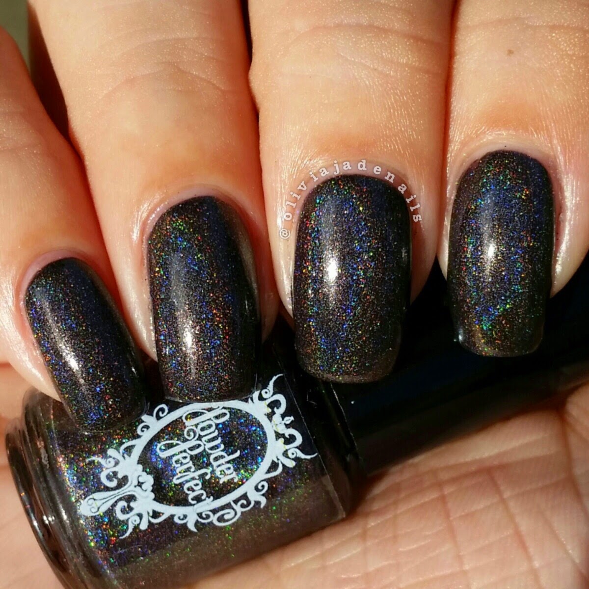 Powder Perfect The Village swatched by Olivia Jade Nails
