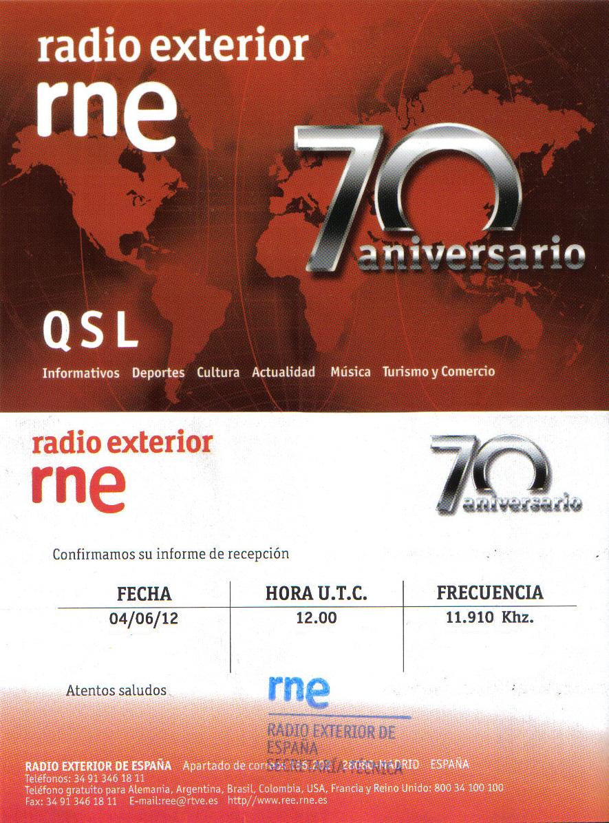 SOUTH EAST ASIA DXING Radio Exterior de Espana (via Beijing)