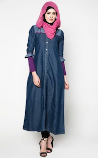 Gamis Jeans Casual Muslim Desain Terbaik Edisi Terbaru Gamis Jeans Casual Muslim Desain Terbaik Edisi Terbaru