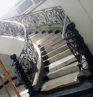 Railing-Tangga-Besi-Tempa-Klasik-14 Kumpulan, Produk, Railing, Tangga, Besi, Tempa, Klasik, Modern, Minimalis, Mewah