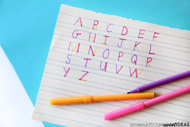 Use these letter construction tips to help kids learn accurate letter formation to help with legibility and neat handwriting.