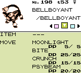 pokemon space world crystal screenshot 4